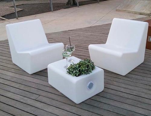 NEW GARDEN armchair TARIDA SIT 66 SOLAR & BATTERY white