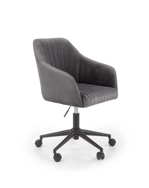 FRESCO youth armchair gray velvet (1p=1pc)