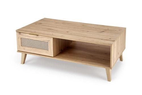 BORNEO LAW-1 artisan oak/black coffee table (2pcs=1pcs)