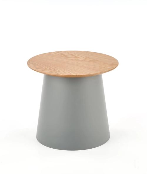 AZZURA-S coffee table natural / gray (1pcs=4pcs)