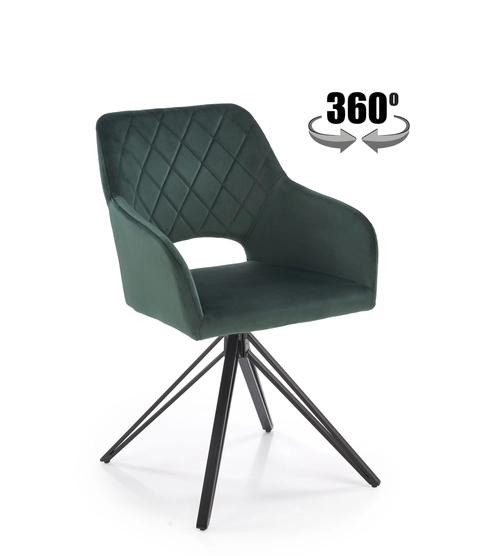 K535 dark green chair