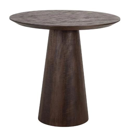 Bisto table Willow 80Ø (Dark brown)