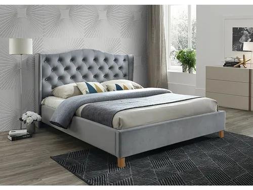 Double bed Asther Gray