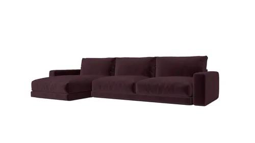Corner sofa Peter Bordeaux 2