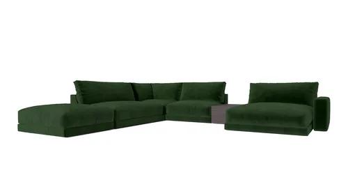 Corner sofa with table Peter Green
