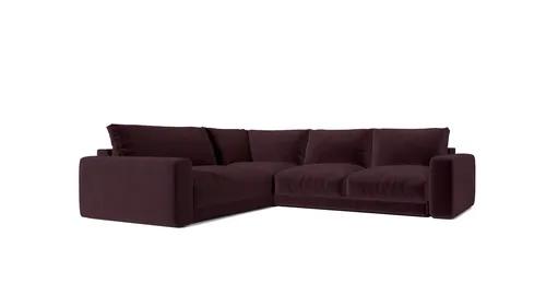 Corner sofa Peter Bordeaux