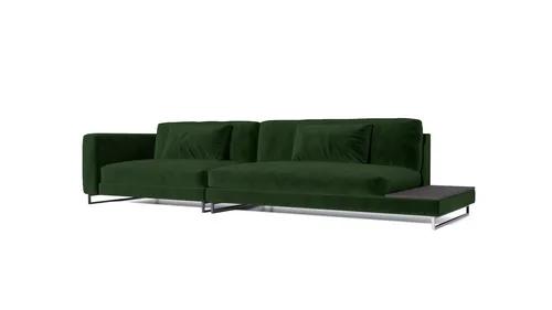 Triple sofa David with Green table