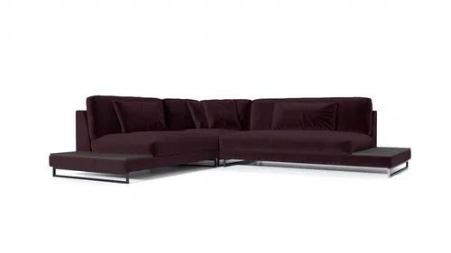 Corner sofa with tables David Bordeaux