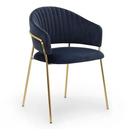 Dining chair Lily Blue