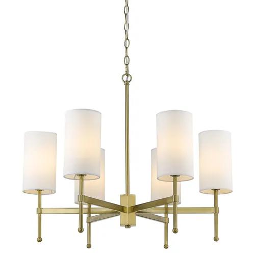 Hanging lamp DENVER gold