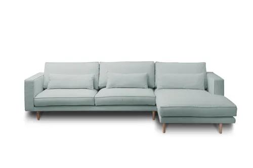 STOCKI blue corner sofa