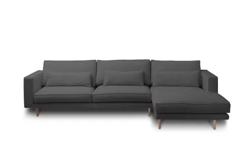 STOCKI dark gray corner sofa