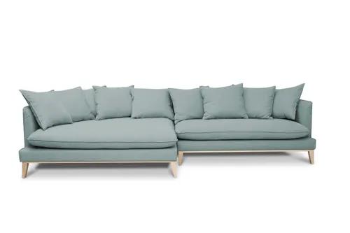 PORA blue corner sofa