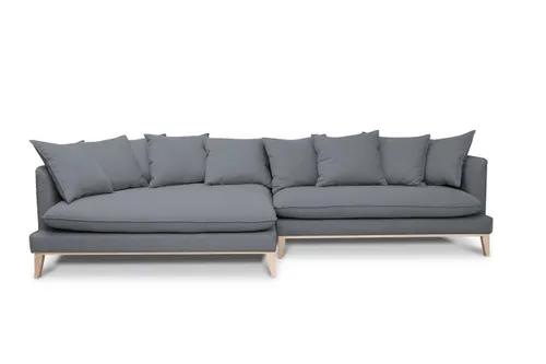 PORA gray corner sofa