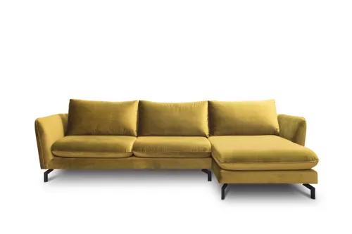 CILGA honey-colored corner sofa