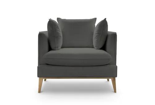 PORA dark gray armchair