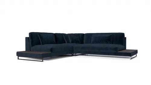 Corner sofa with tables David Blue