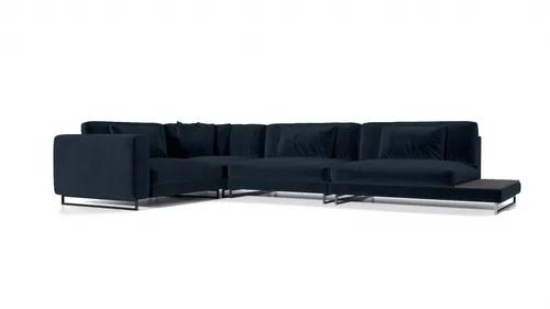 Corner sofa with coffee table David Blue