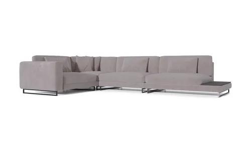 Corner sofa with coffee table David Sand