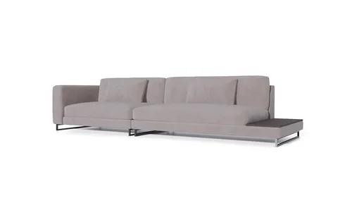 Triple sofa with table David Sand