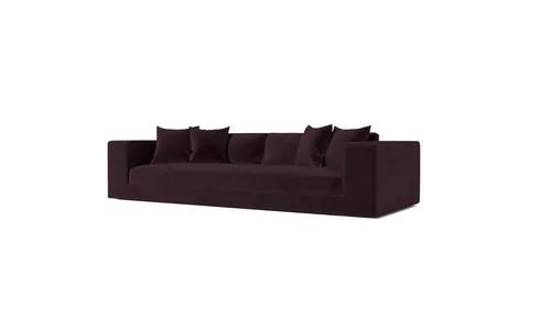 Selena Bordeaux double sofa bed