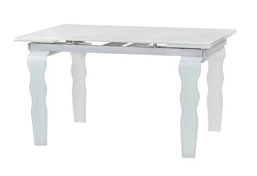 VENDOME OPTI WHITE white glass table - 200/300