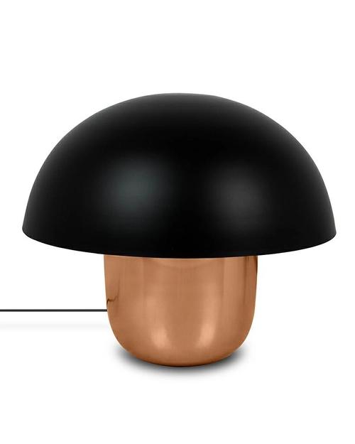 KARE table lamp MUSHROOM copper / black 44 cm