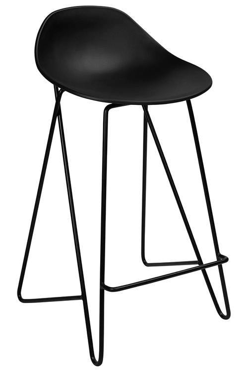 PERSY black 75 bar chair