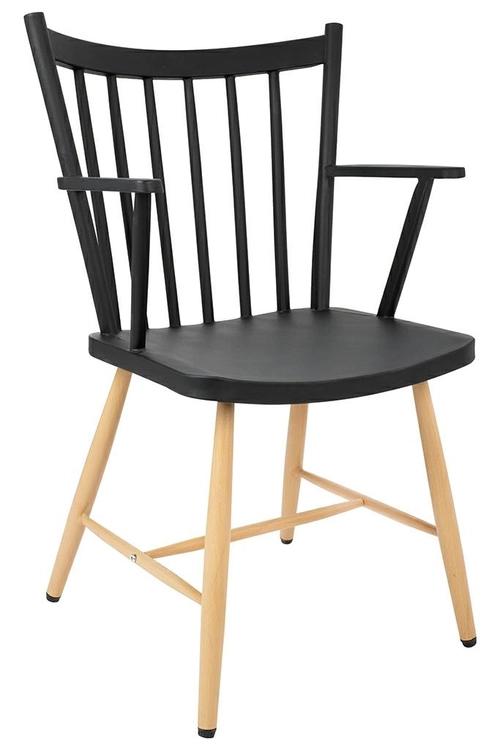 MILA ARM black chair