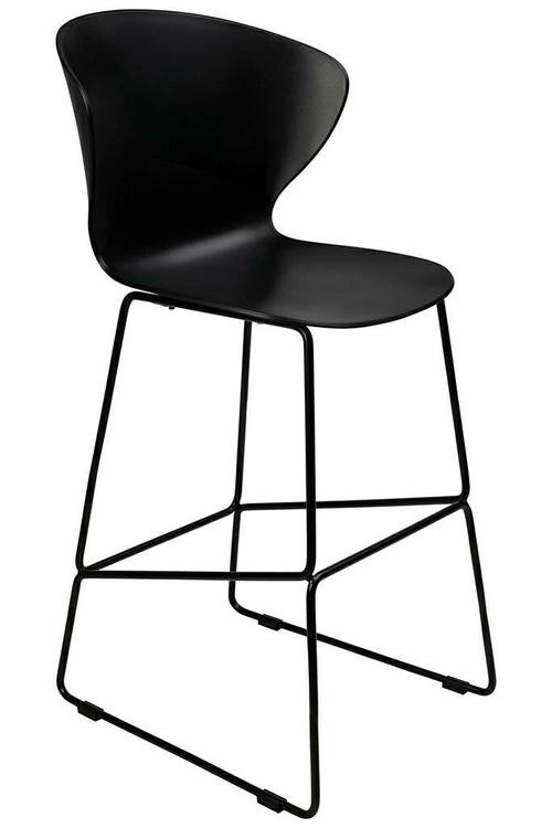 ALI black bar chair - polypropylene, metal