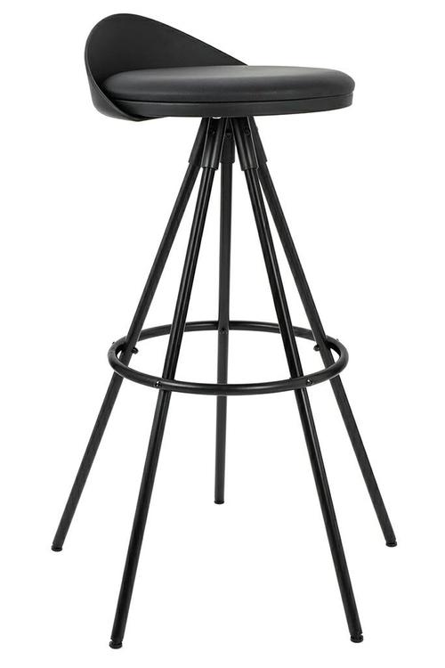 LANZA 76 black bar chair