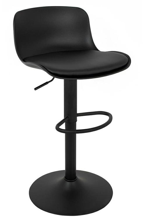 STOR TAP black adjustable bar chair