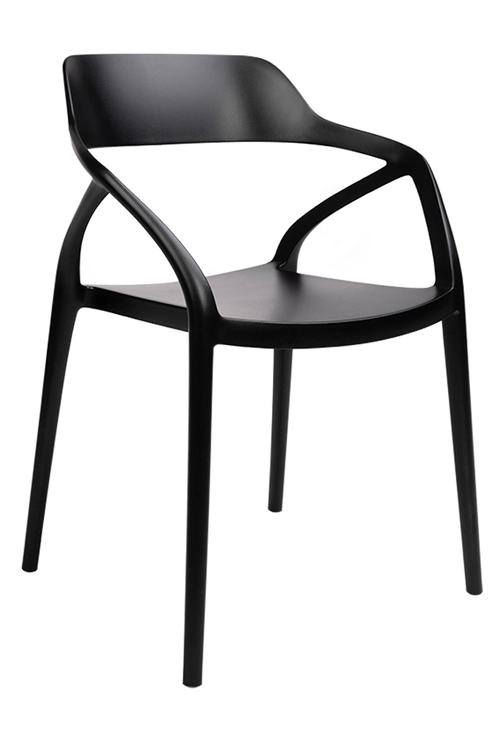 GLORIA black chair - polypropylene