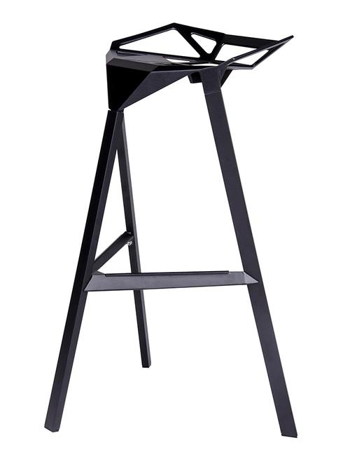 Bar chair SPLIT PREMIUM black - aluminum
