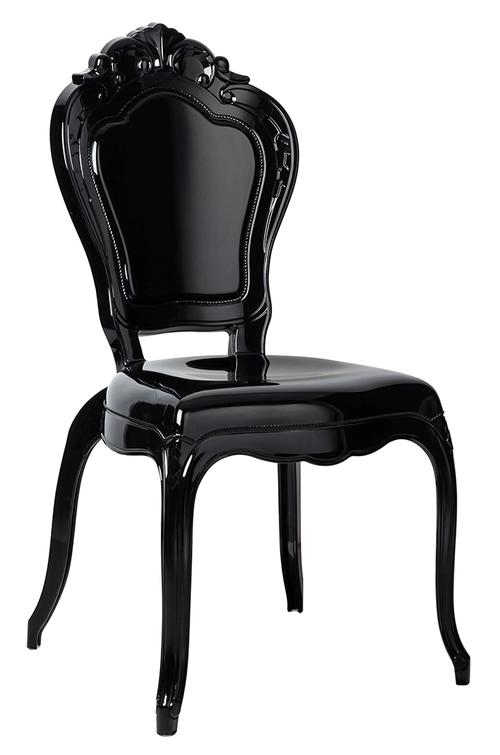 KING black chair - polycarbonate