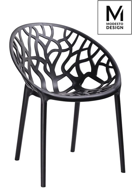 MODESTO chair KORAL black - polypropylene