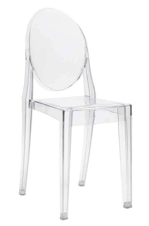 Transparent VICTORIA chair - polycarbonate