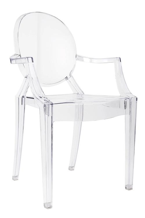 Transparent LOUIS chair - polycarbonate
