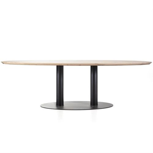 Dining table oval - 240x110 natural