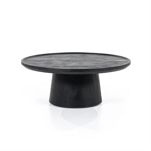 Coffee table Ron 80x32 - black