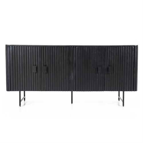Sideboard Remi 4drs - black
