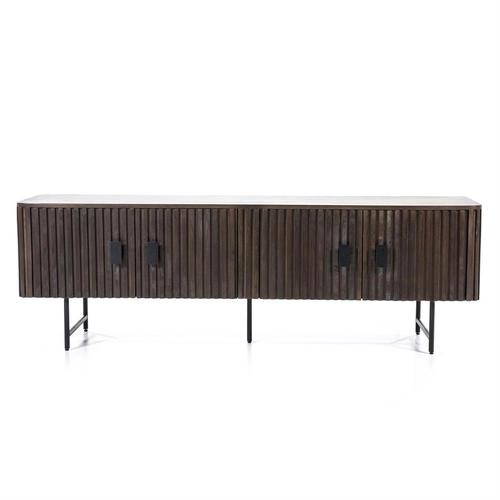 TV Cabinet Remi 4drs - brown