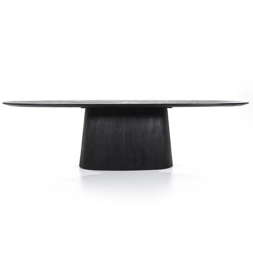 Dining table Aron 300x110 - black