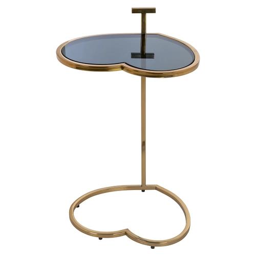 End table Love heart (Brushed Gold)