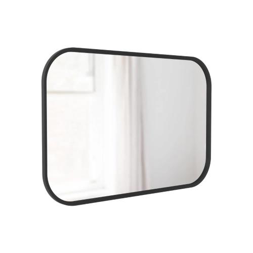 UMBRA rectangular mirror HUB 61 x 91 cm black