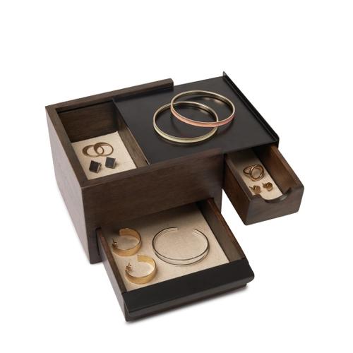 UMBRA jewelry box STOWIT MINI - black, walnut