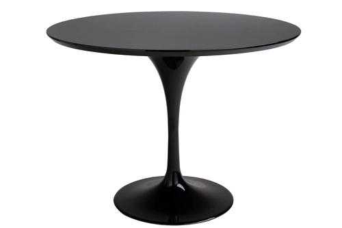 Table TULIP black 100CM - MDF