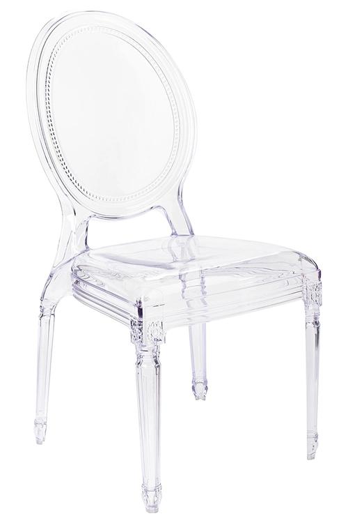 PRINCE transparent chair - polycarbonate