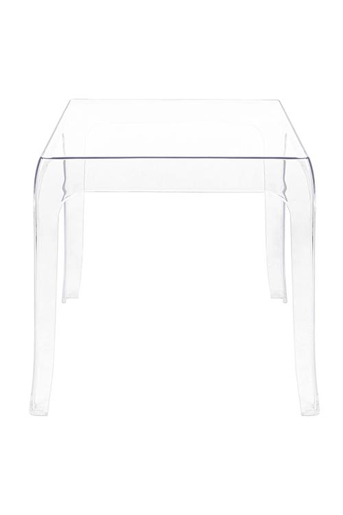 Transparent GHOST table - polycarbonate