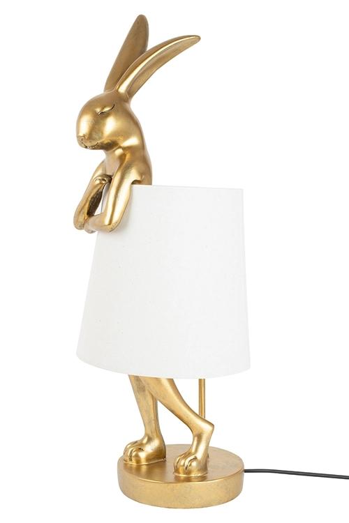 KARE table lamp RABBIT gold / white